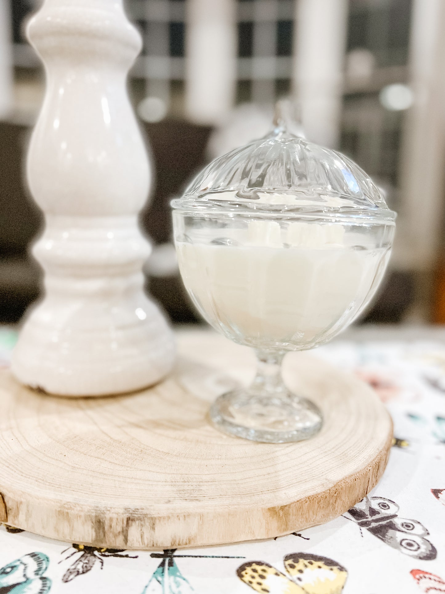 Retro Candy Dish  Hugs and Kisses