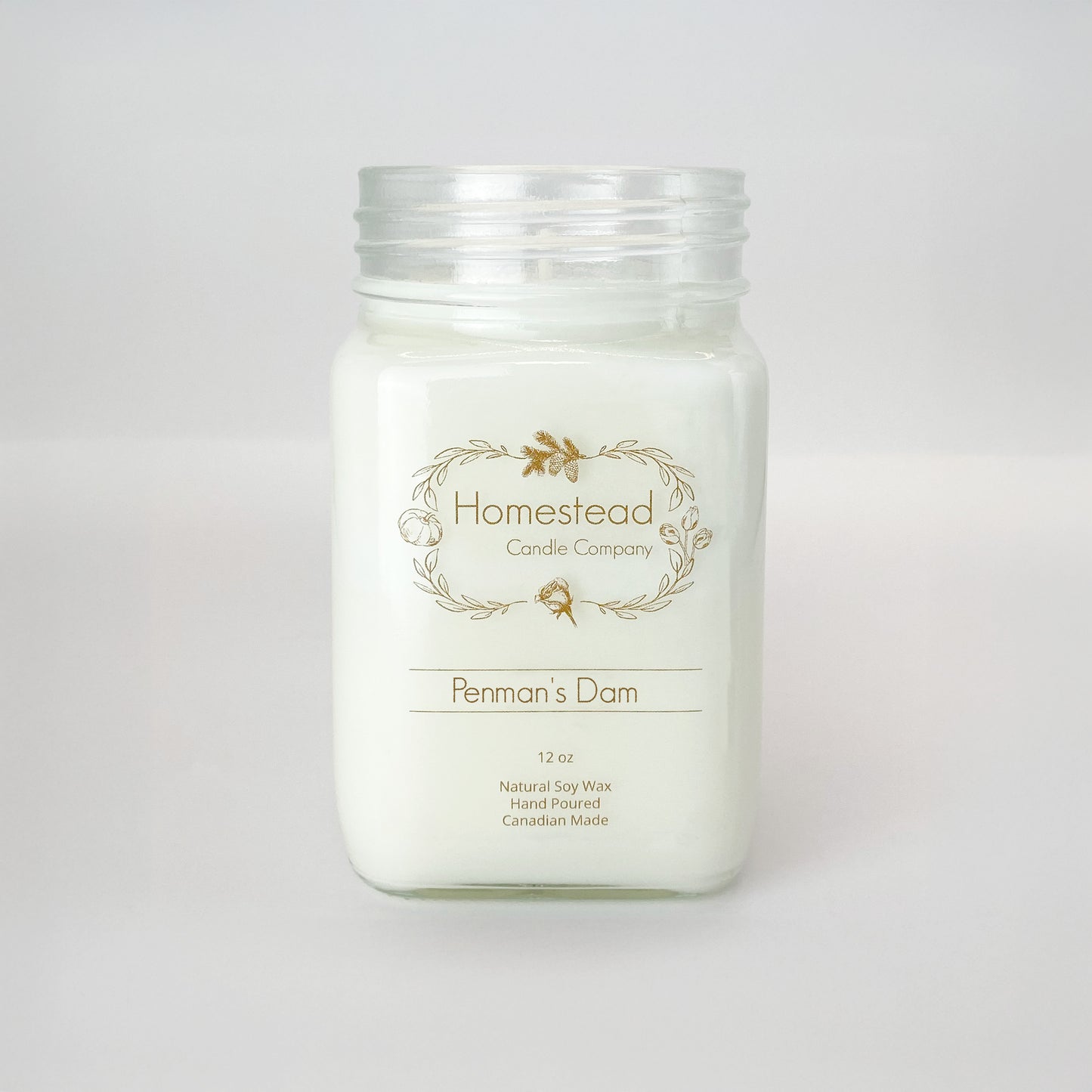Penman's Dam | Water Lily & White Musk Soy Candle