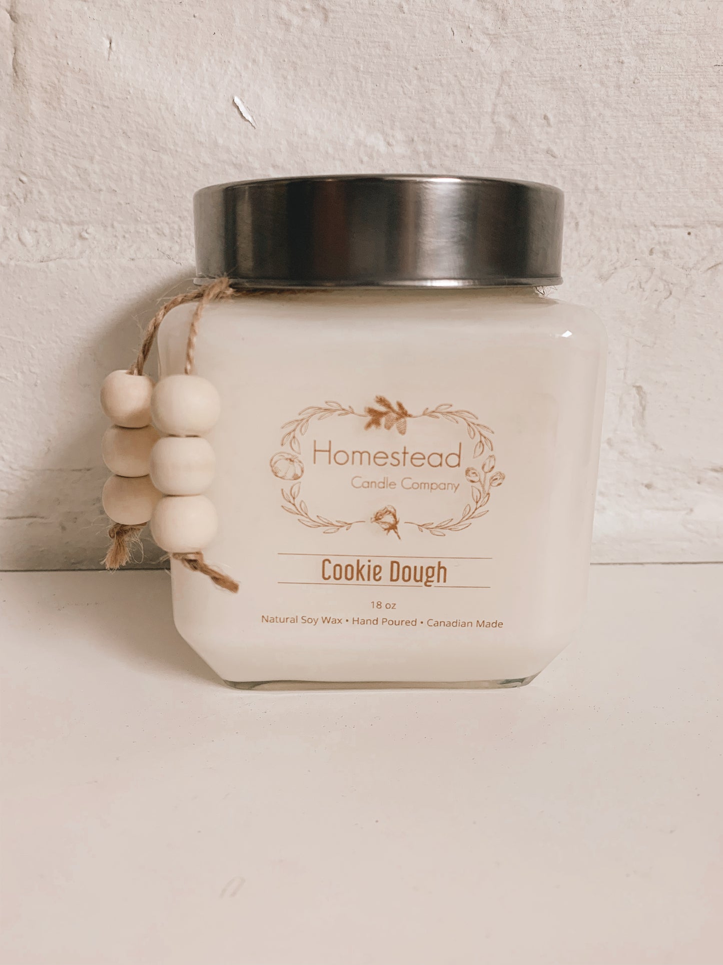 Cookie Dough 18oz Soy Wax Homestead Candle Company