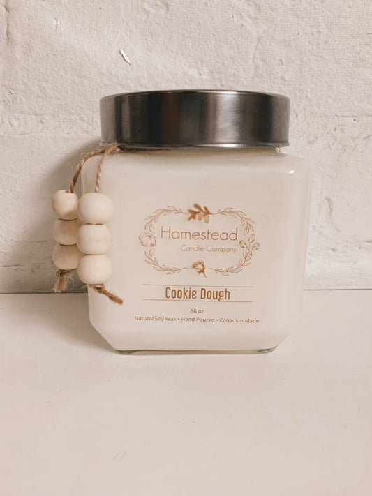 Cookie Dough 18oz Soy Wax Homestead Candle Company