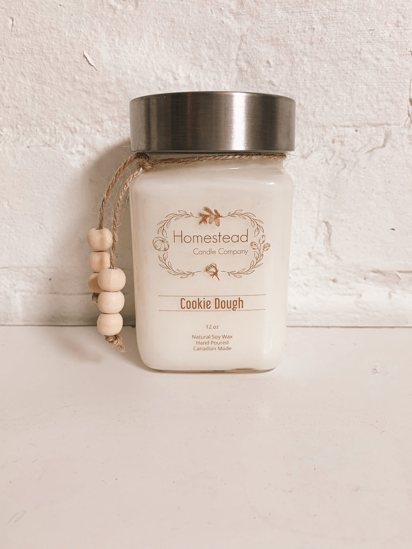 Cookie Dough 12oz Soy Wax Homestead Candle Company