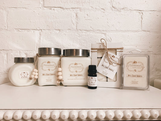 Mrs. Claus Bakery Soy Wax Homestead Candle Company
